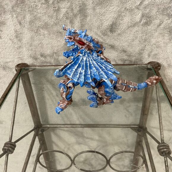 Mega Bloks 9893 Frost Dragon Dungeons & Dragons Fire/Ice Figure head articulates - Picture 6 of 11